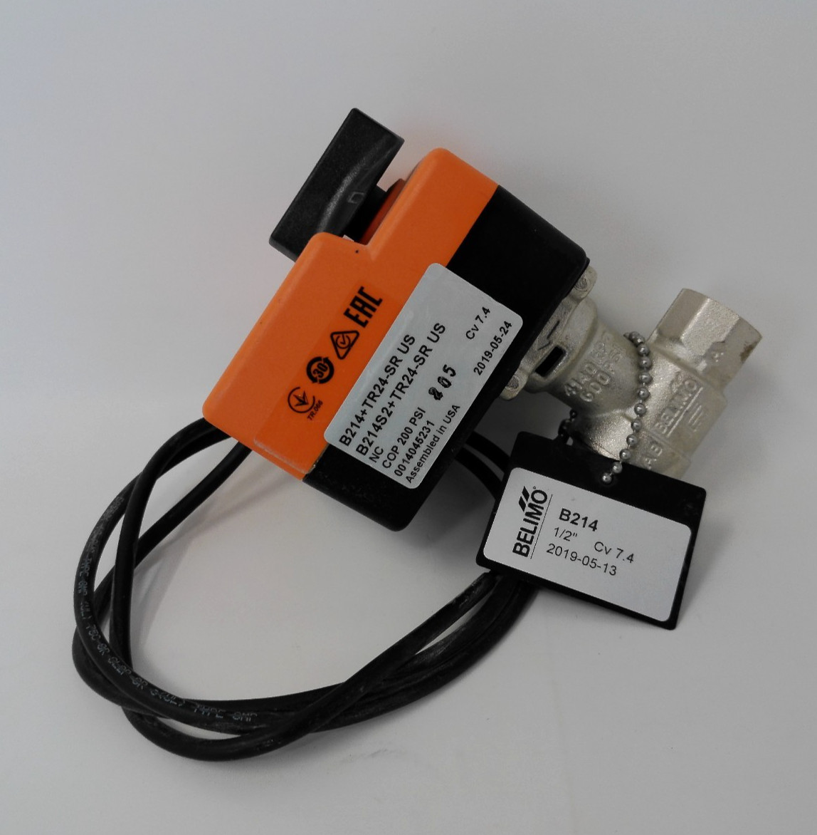 Belimo B214+TR24-SR 1/2" CV 7.4