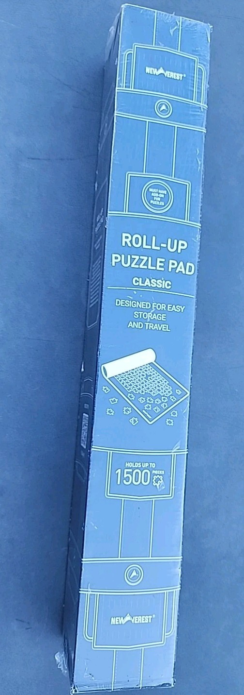 Newverest Jigsaw Puzzle Mat Roll Up, Saver Pad 39.4x23.6” Portable Keeper.Sealed