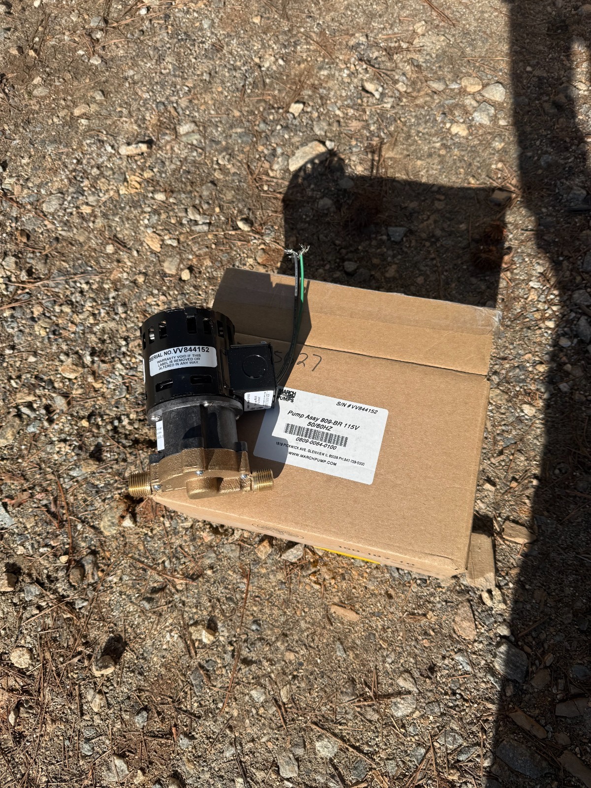 March Pumps 809-BR 115V Magnetic Drive Pump Pump Assy
