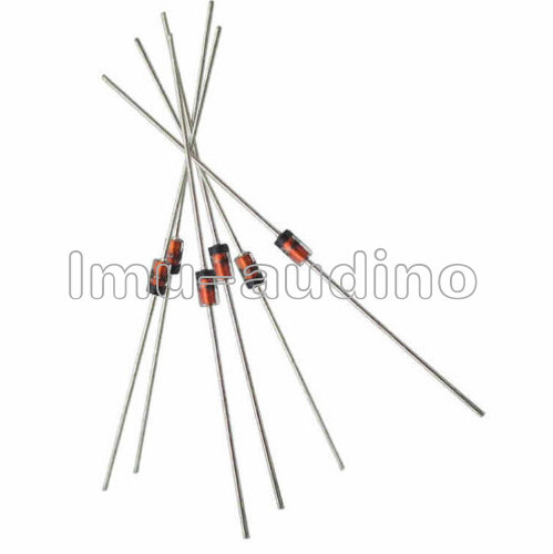 50pcs 1N4744A 1N4744 IN4744 DO-41 1W 15V Zener Diodes