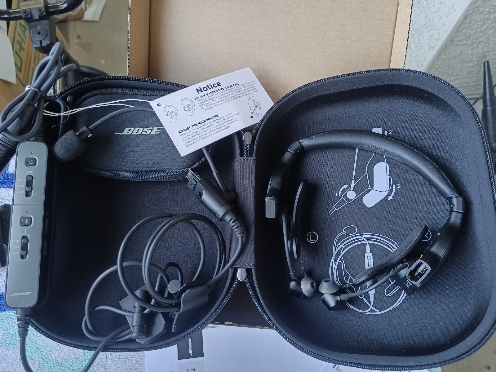 Bose Preflight Series 2 Aviation Headset | With Original Box|instructions