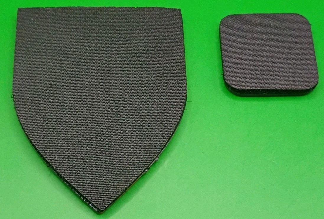 Tactical PVC Morale Patch Set Skull Helmet Scythe 333 Knife Operator Hook & Loop