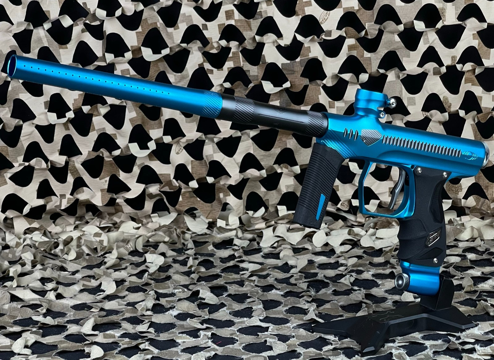 NEW Method DLX Shocker Era Paintball Gun - Teal/Gray