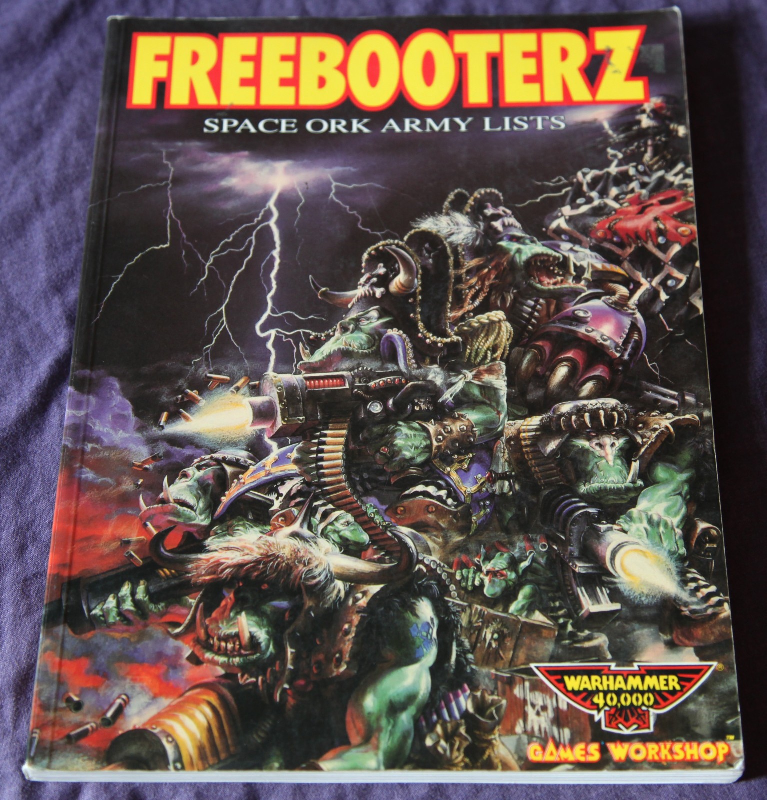 Warhammer 40k, Freebooterz, Freebooters 1991, Orkses Rule Book Codex, Army Lists