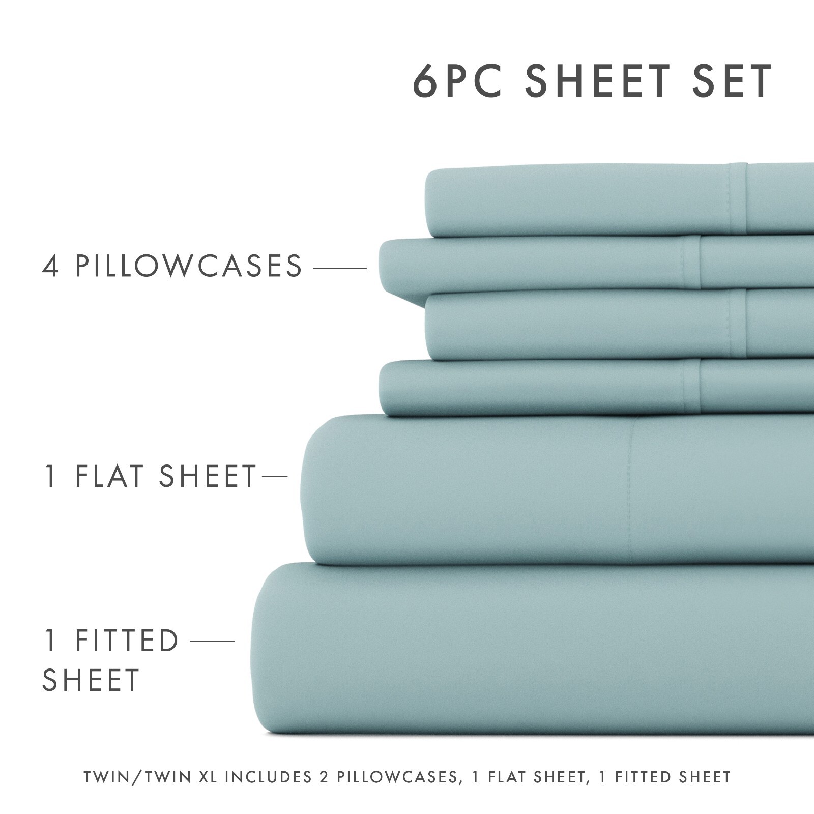 So Soft Collection By Kaycie Gray Breathable 6PC Sheets Set
