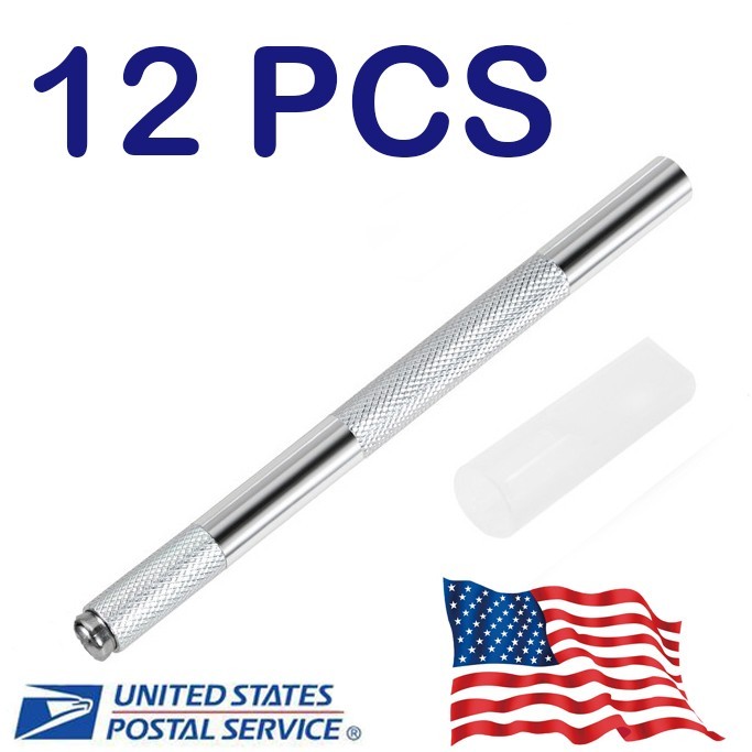 12PCS Light Duty Knife Handle for x-acto #11,#17 Blade etc Replacement xacto