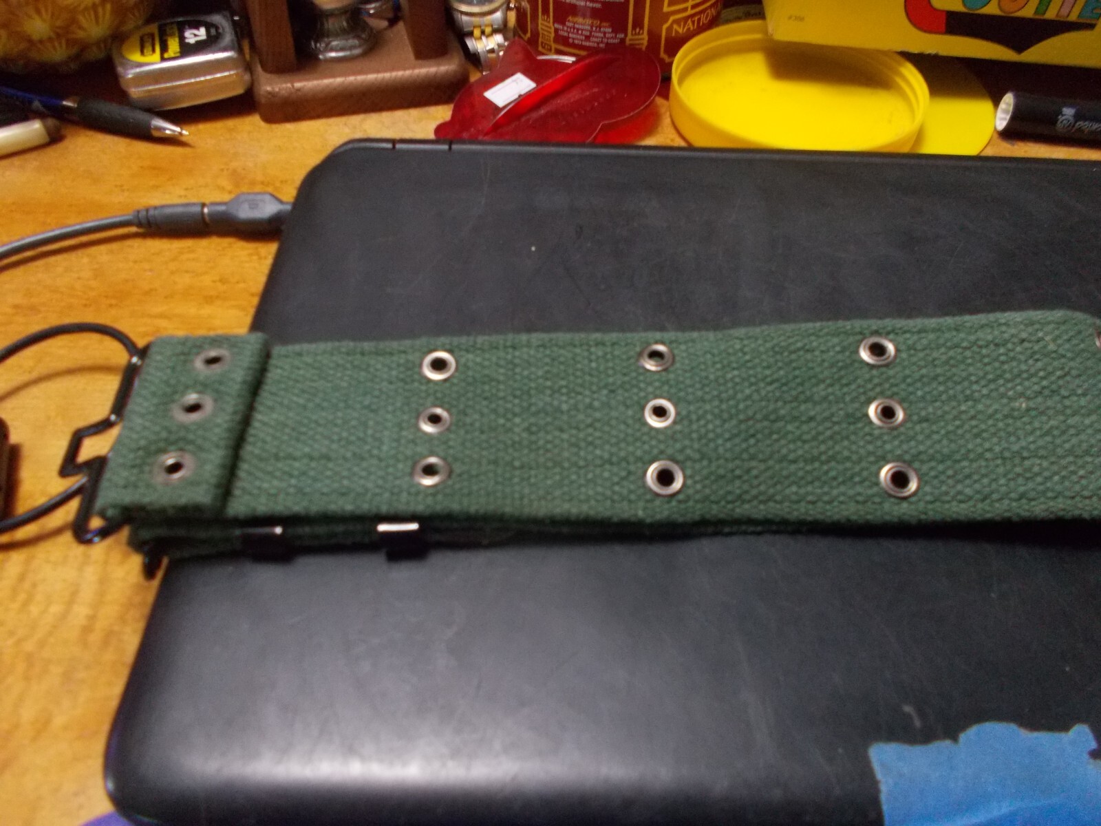 Army Belt 40" Green