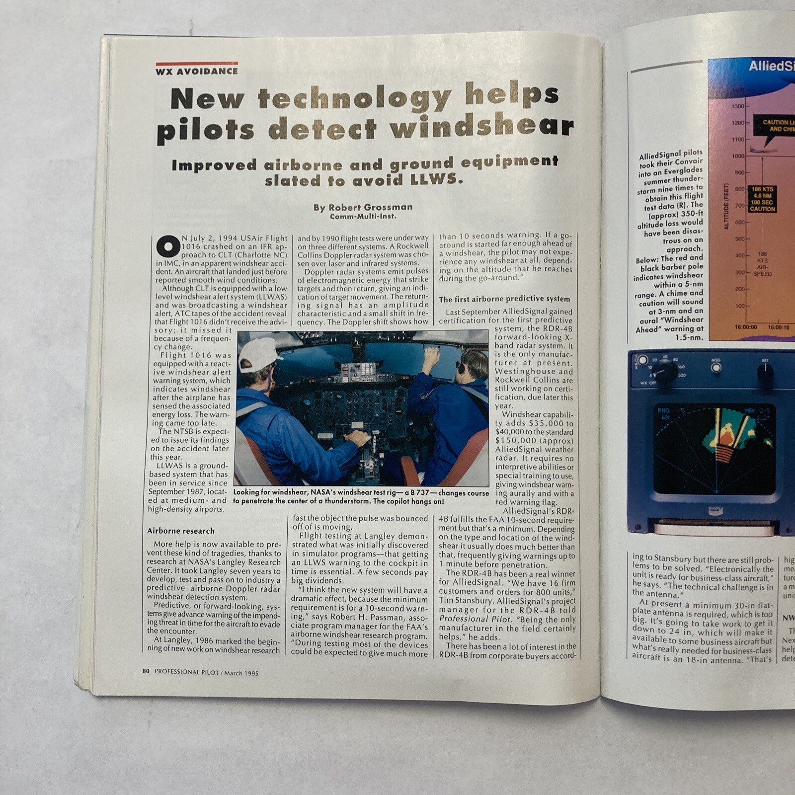 Professional Pilot - March 1995 Issue