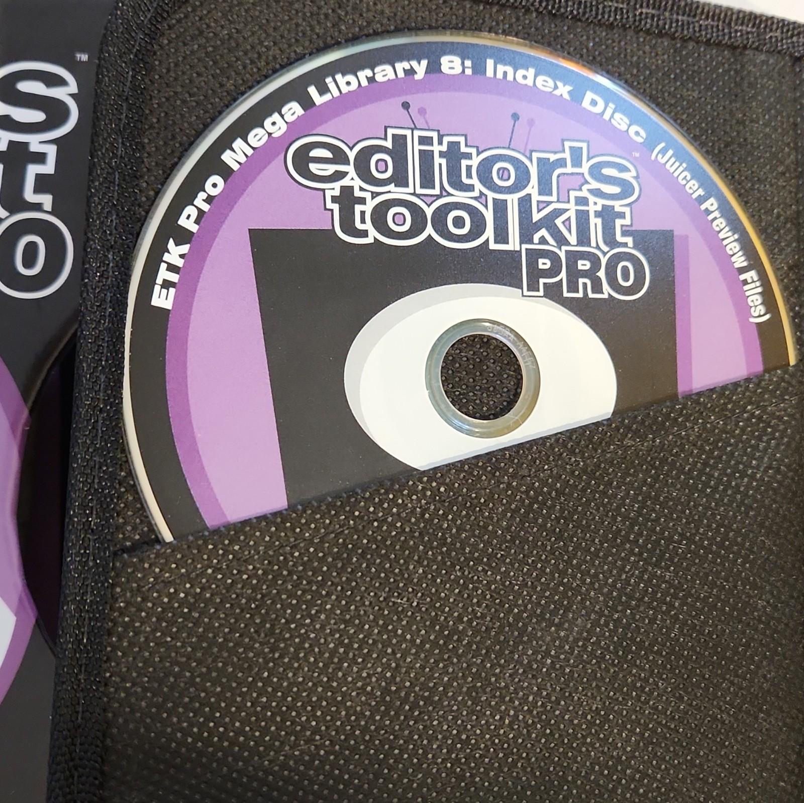 Editor's Toolkit Pro Mega Library 8 Pro Sets 48-57 CD Set w/ Visual Index Case