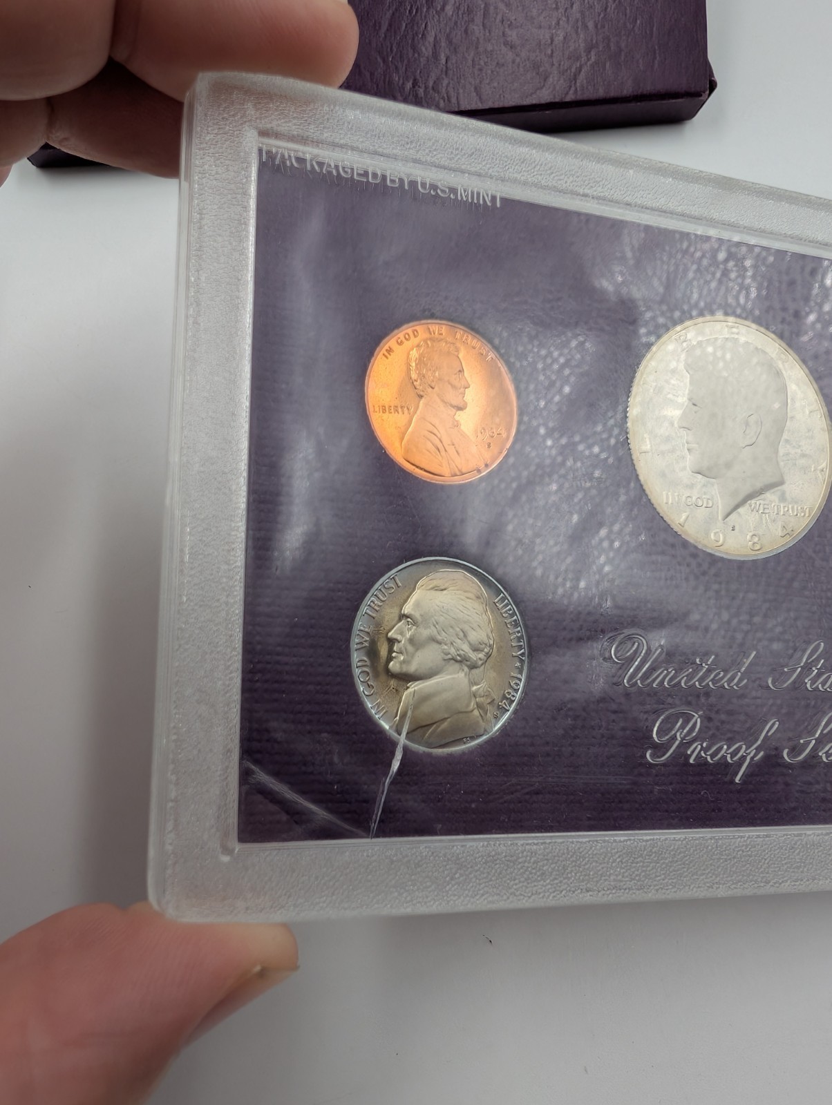1984 Clad Proof Set U.S. Mint Original Government Packaging OGP