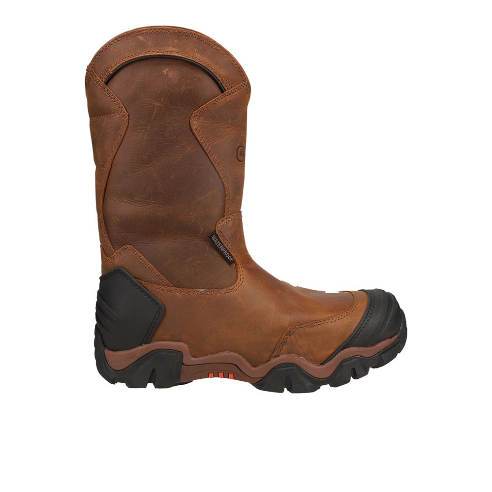 Chippewa Cross Terrain Nano 12 Inch Waterproof Round Toe Work  Mens Brown  AE502