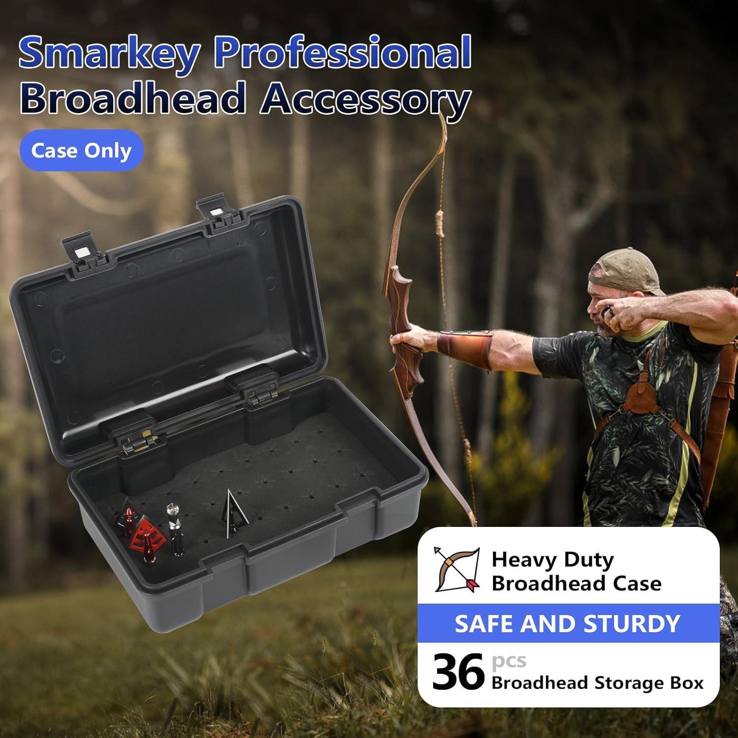 Broadhead Storage Case for Bow