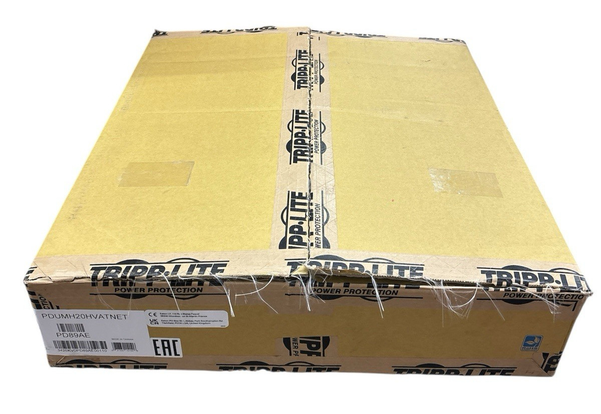 Tripp Lite PDUMH20HVATNET 3.8kW PDU Switched ATS 200-240V 16/20A 8 C13 2 C19 C20