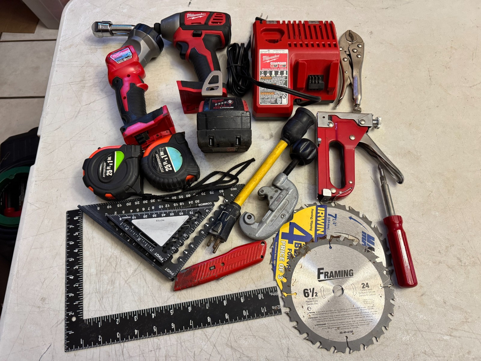 Milwaukee Tools And More 18 Peace Mixed bundle