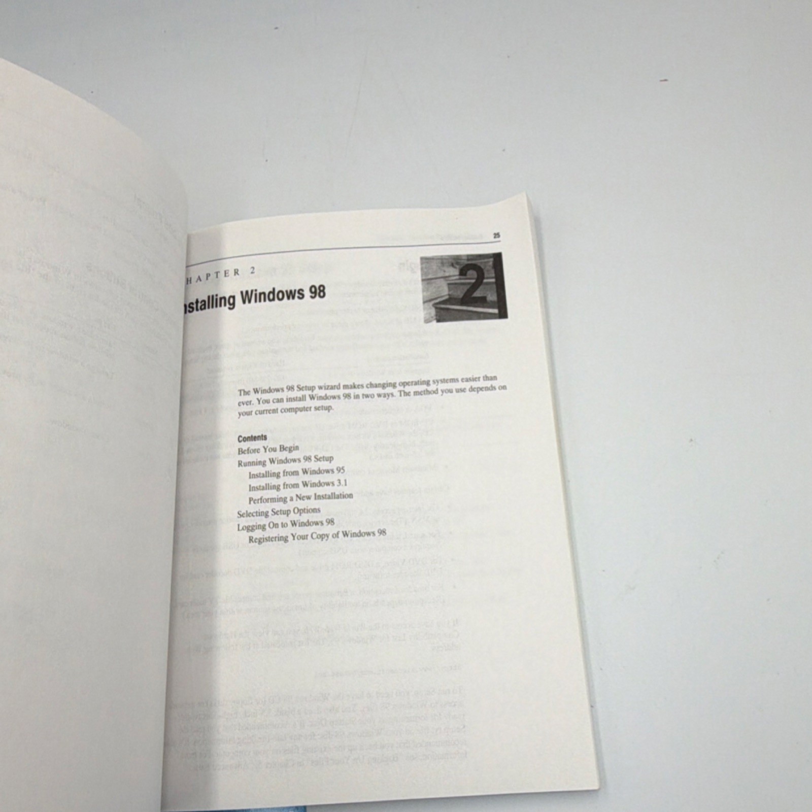 Microsoft Windows 98 Getting Started Manual for IBM Desktop PC, English No CD