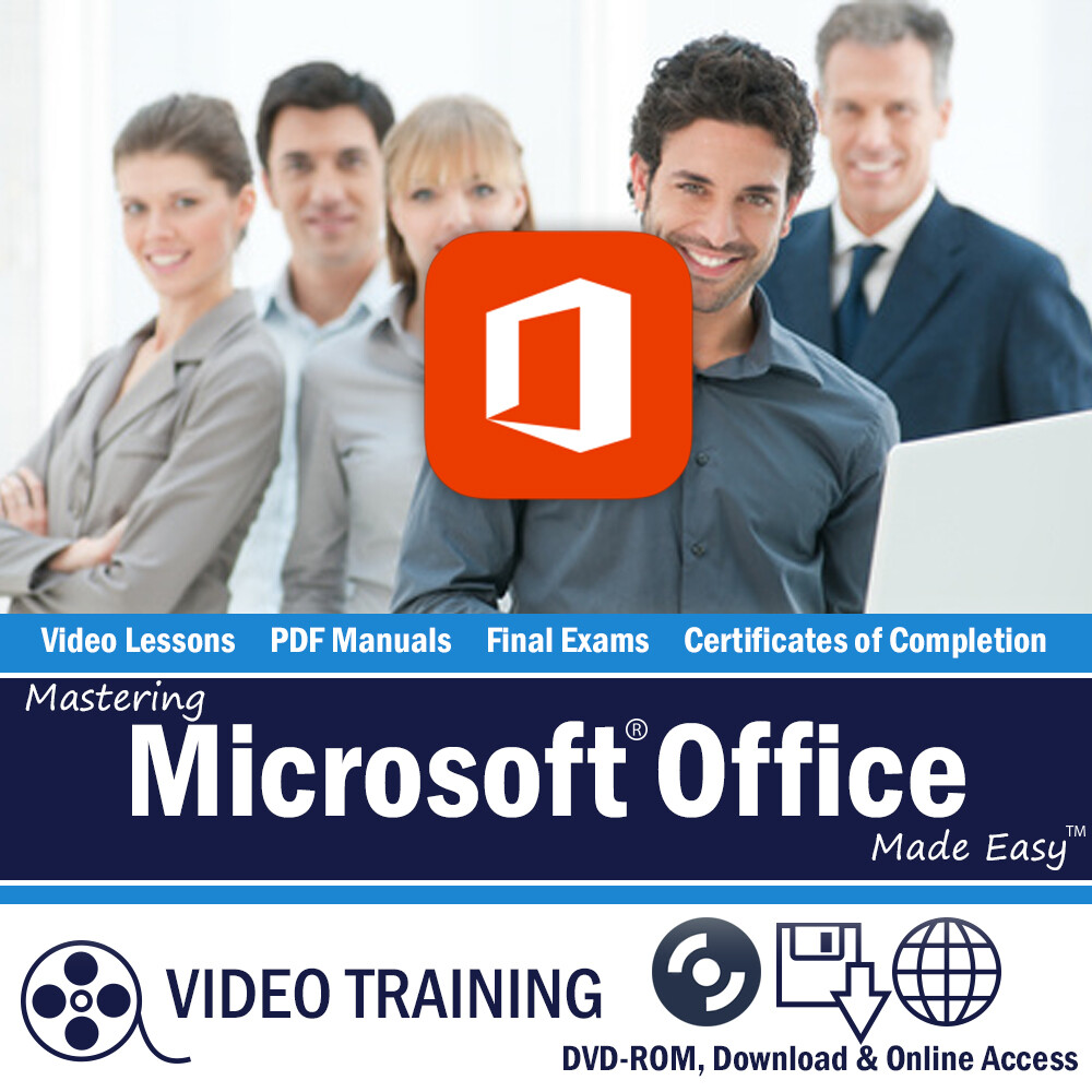 Microsoft ACCESS EXCEL WORD POWERPOINT OUTLOOK 2013 Training DVD-ROM Tutorial