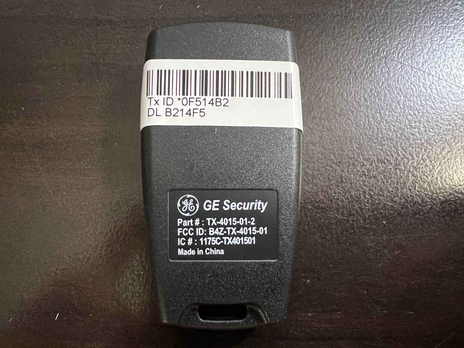 GE TX-4015-01-2 DesignLine Keyfob 5 Button w/LED Flashlight