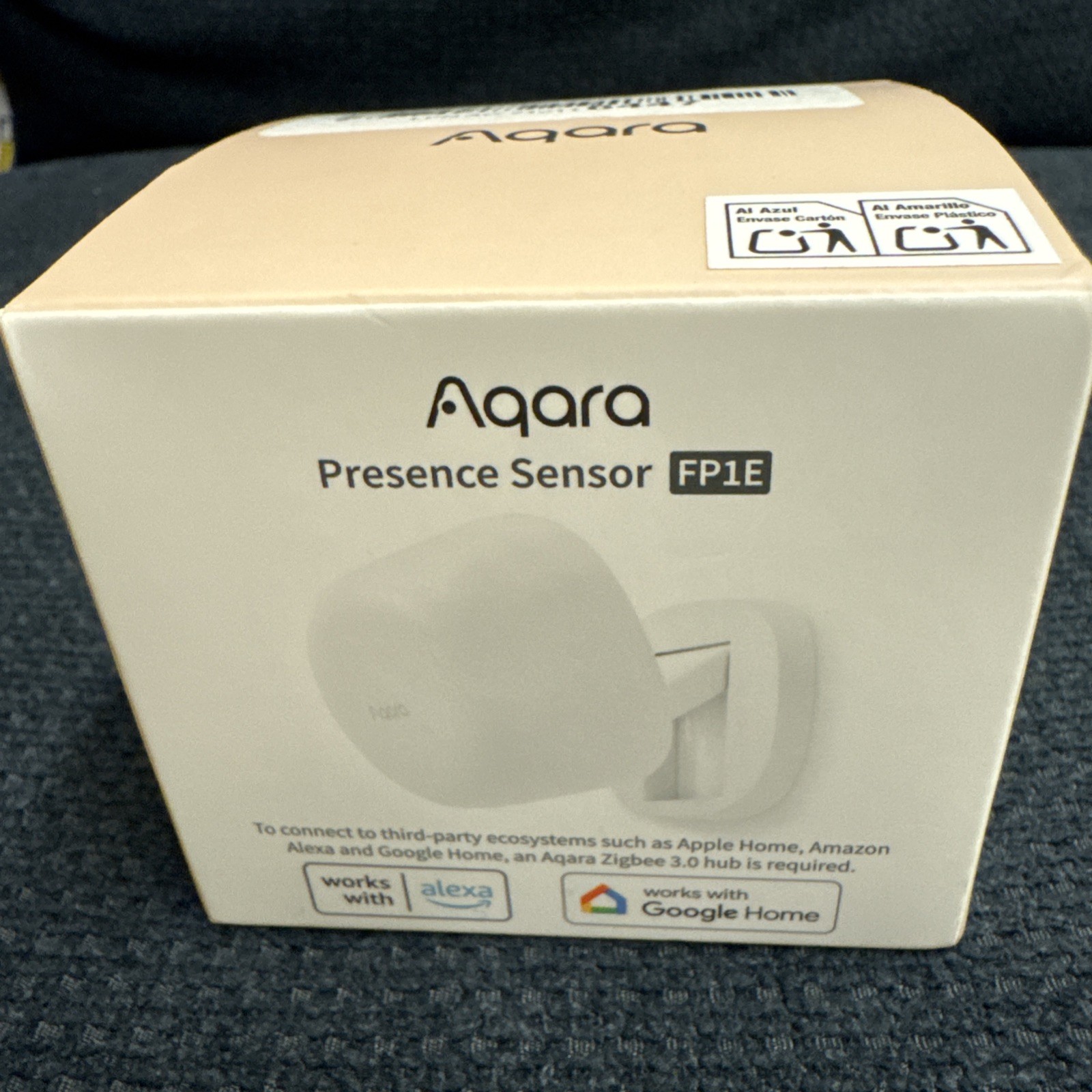 Aqara Presence Sensor FP1E, mmWave Radar Wired Smart Motion Sensor, Zone White