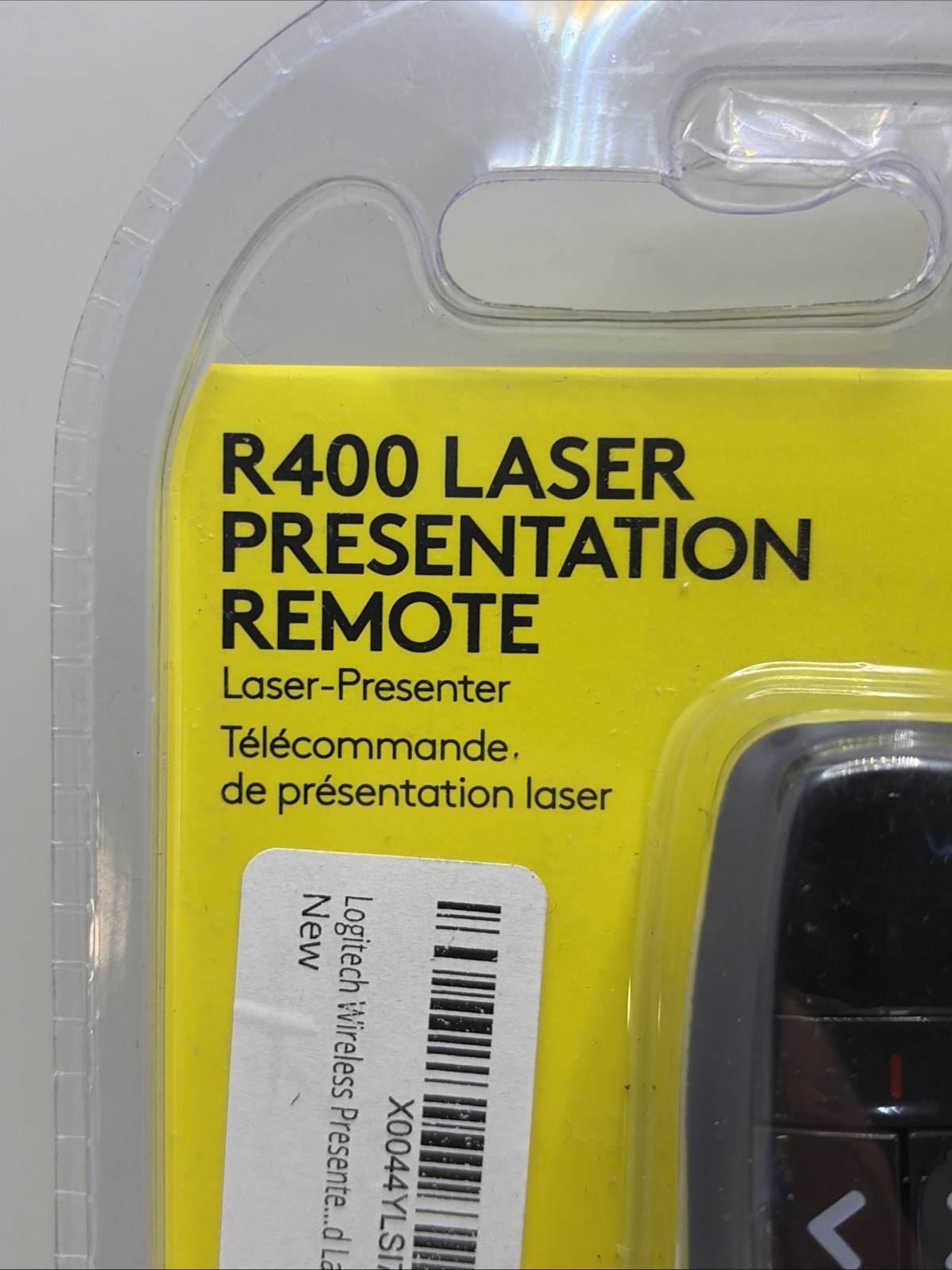 Logitech R400 Laser Presentation Remote Control Black Brand New Sealed [20]