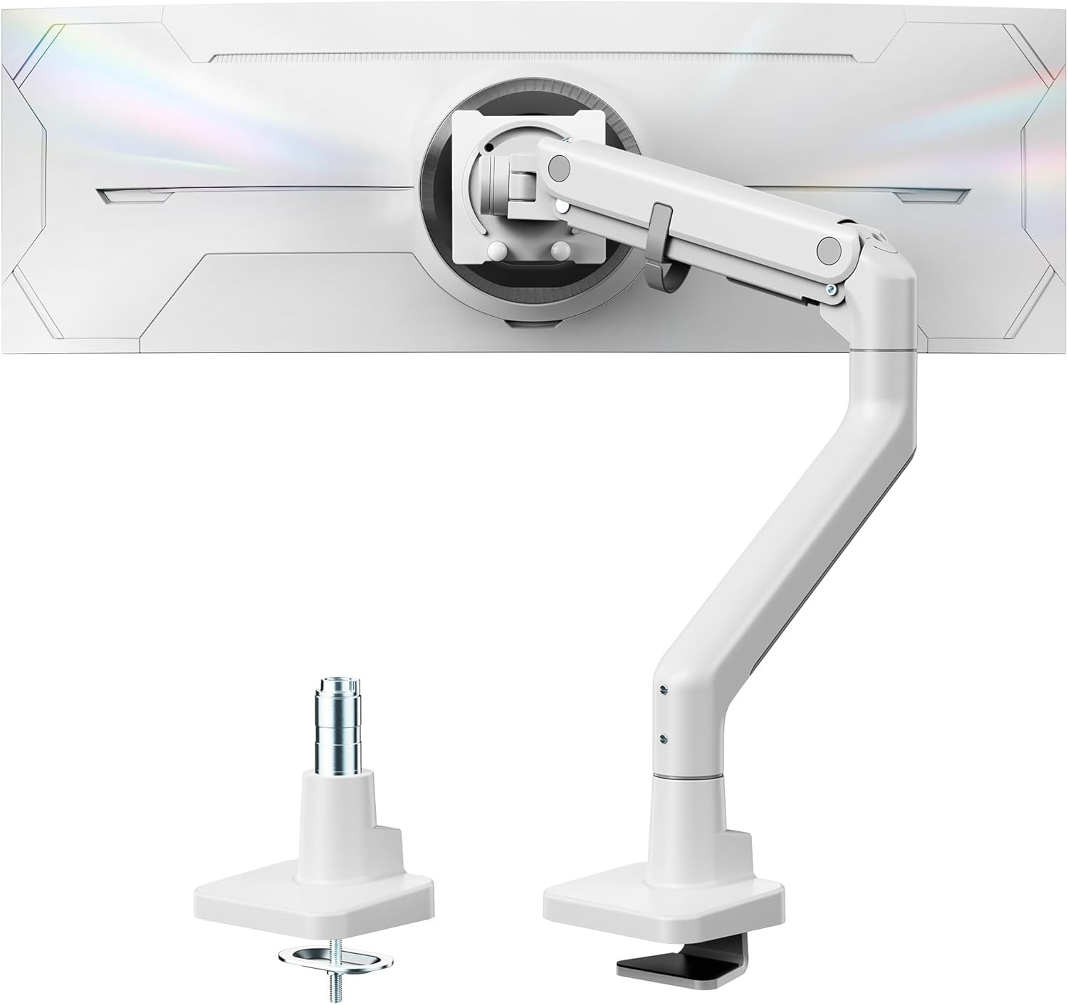 Heavy-Duty Monitor Arm for 17-57" Ultrawide Curved Screen, Supports up to 59.4 L