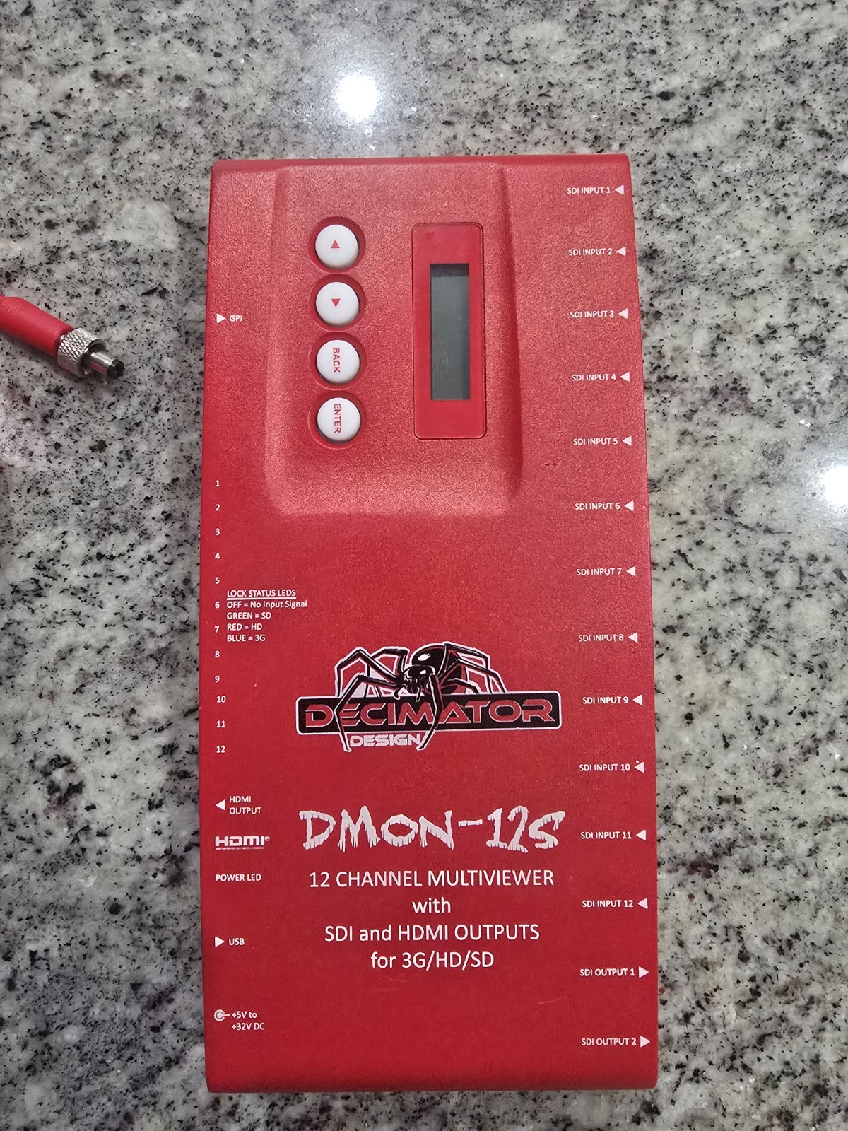 Decimator DMON 12S 12 Channel 3G/HD/SD Multiviewer