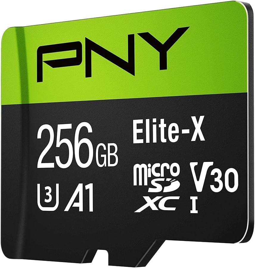 Ultra-Reliable 256GB Elite-X Class 10 U3 V30 microSD – Waterproof & Shockproof