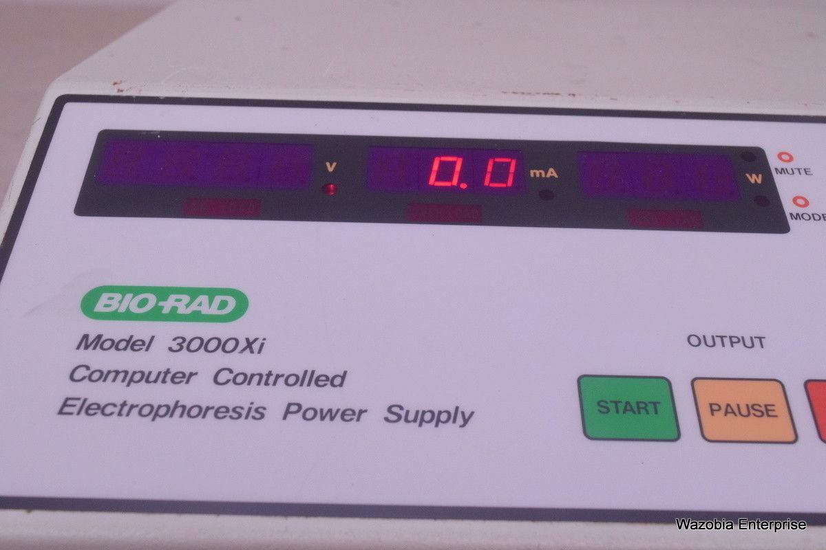 BIO-RAD COMPUTER CONTROLLED ELECTROPHORESIS MODEL 3000XI