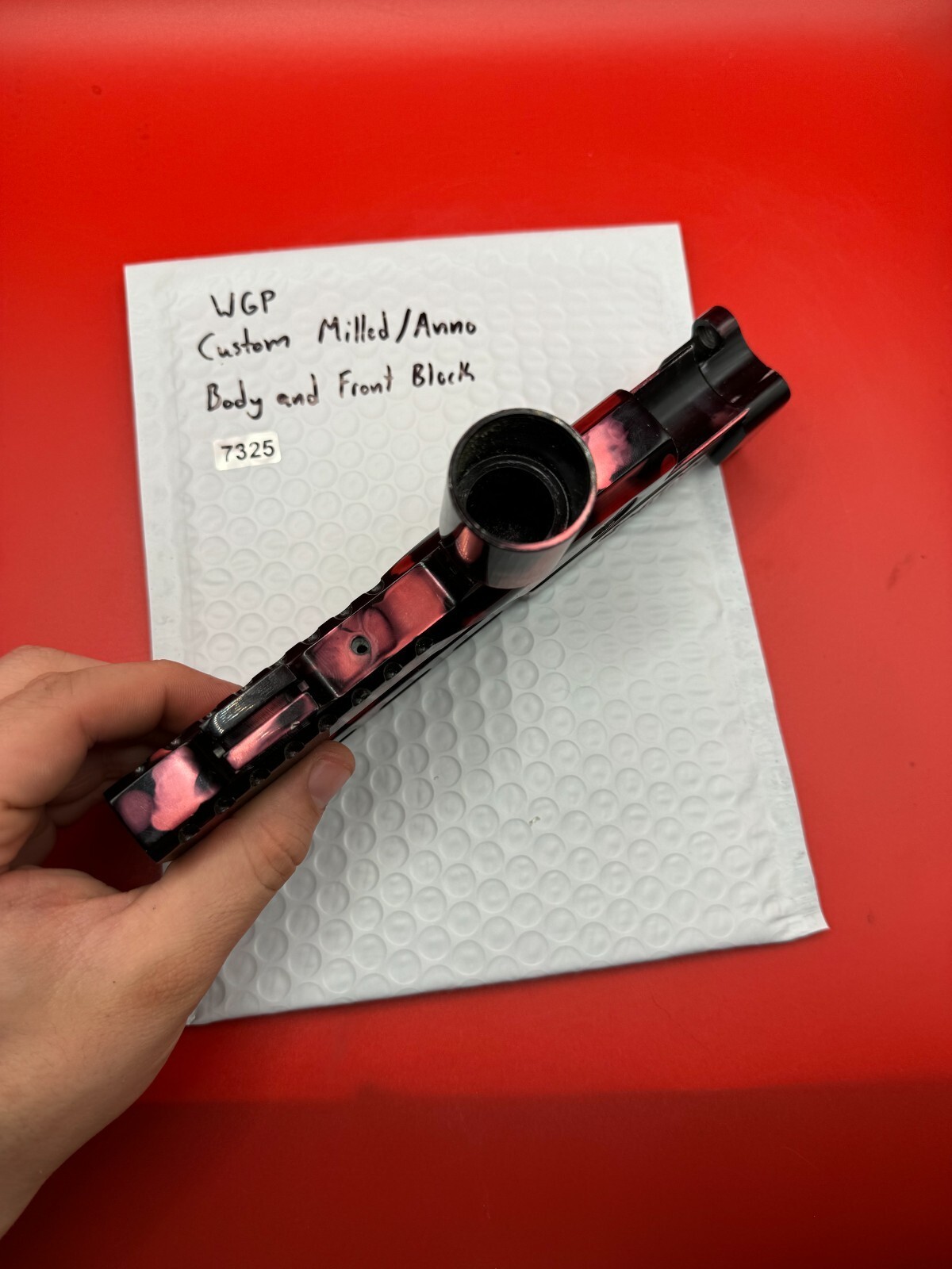 WGP Custom Milled/Anno Body and Front Block
