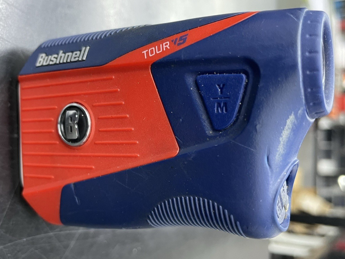 Bushnell Tour V5 Laser Golf Rangefinder - Blue/Red (201901DSG)