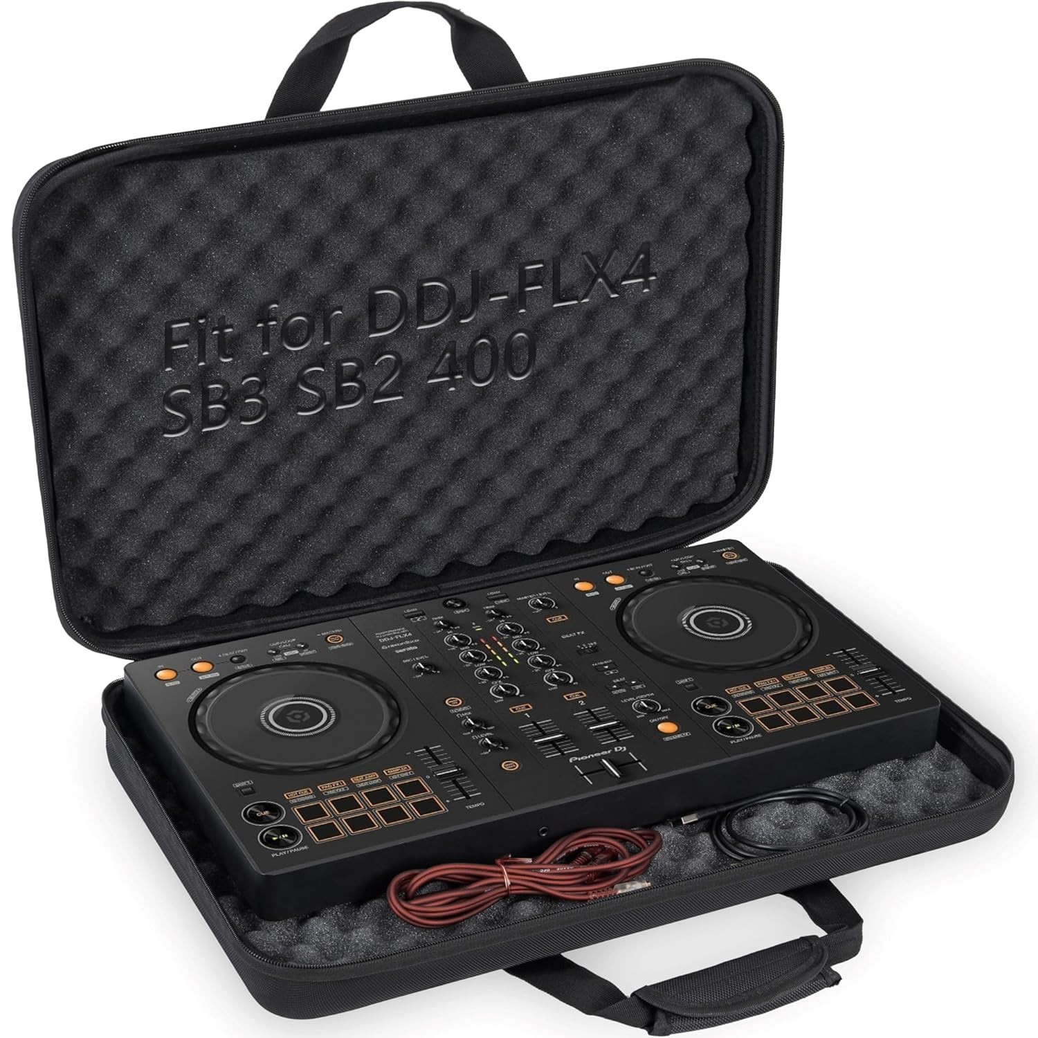DDJ-FLX4 DDJ-400 DDJ-SB3 SB2 Hard Case Lightweight Molded Storage Protective