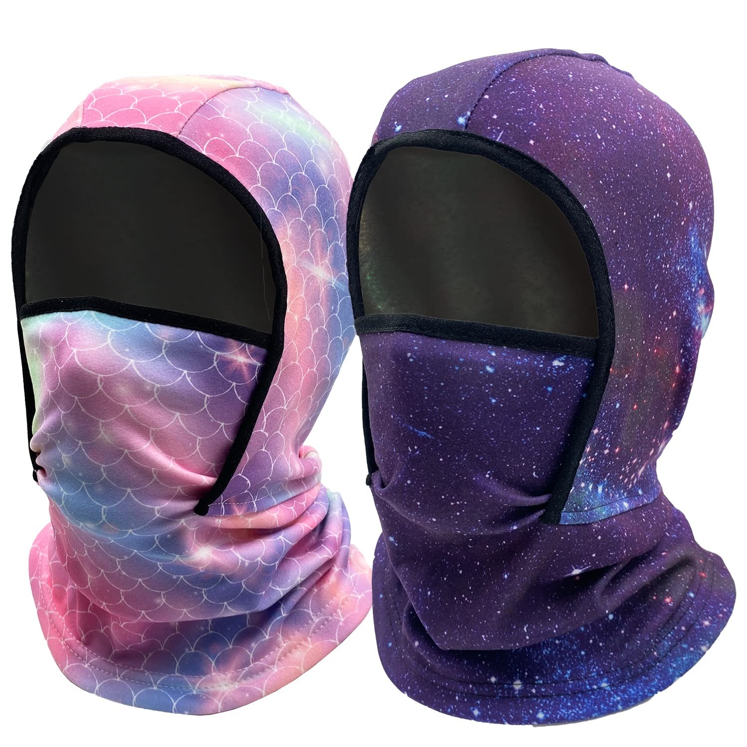 Kids Balaclava Ski Mask Windproof Fleece Neck Warmer Gaiter Winter Face Warme...