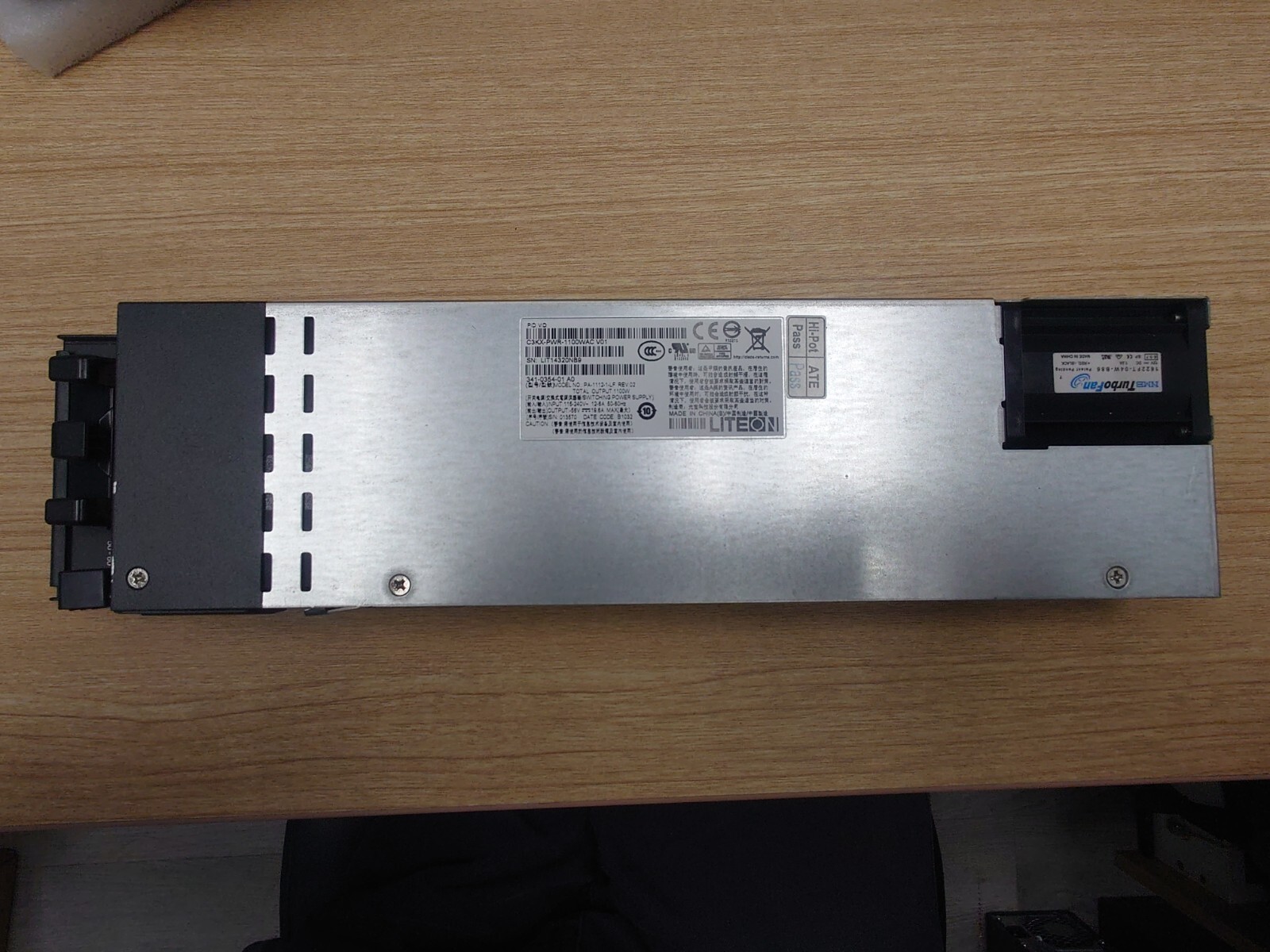Cisco C3KX-PWR-1100WAC AC Power Supply 1100W