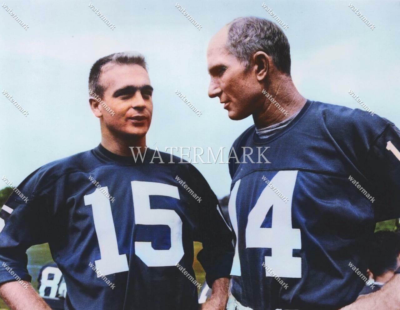 GK954 Glynn Griffing - Y A Tittle New York 8x10 11x14 16x20 Colorized Photo