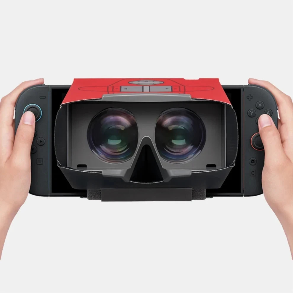 Virtual Boy Cardboard Model Nintendo Switch 2 USA (Ships Anywhere) In Hand