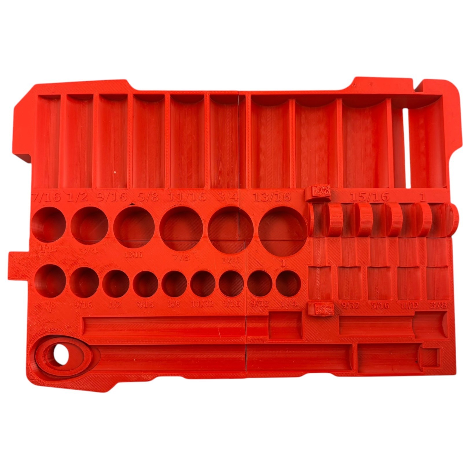 Tekton 3/8" SAE Socket Tray Milwaukee Packout 48-22-8431 — Clearance Second