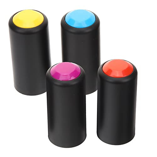 4pcs Mic Battery Screw on Caps Microphone Cover Compatible for