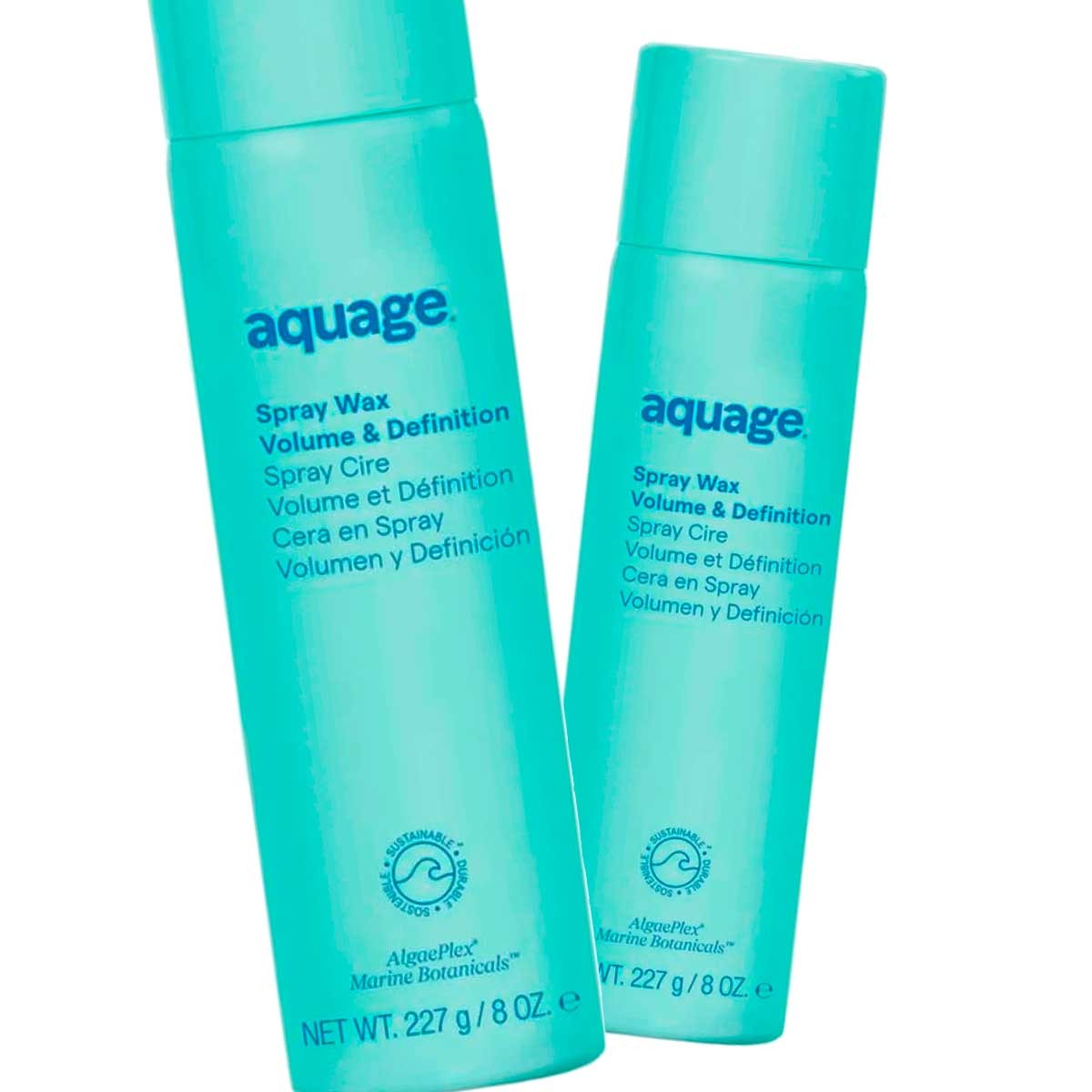 Aquage Spray Wax Volume and Definition Hair Wax 8 oz - Pack of 2