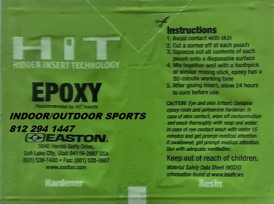 HIT EPOXY 2-PART 24 HOUR DRYING TIME   3-PACK