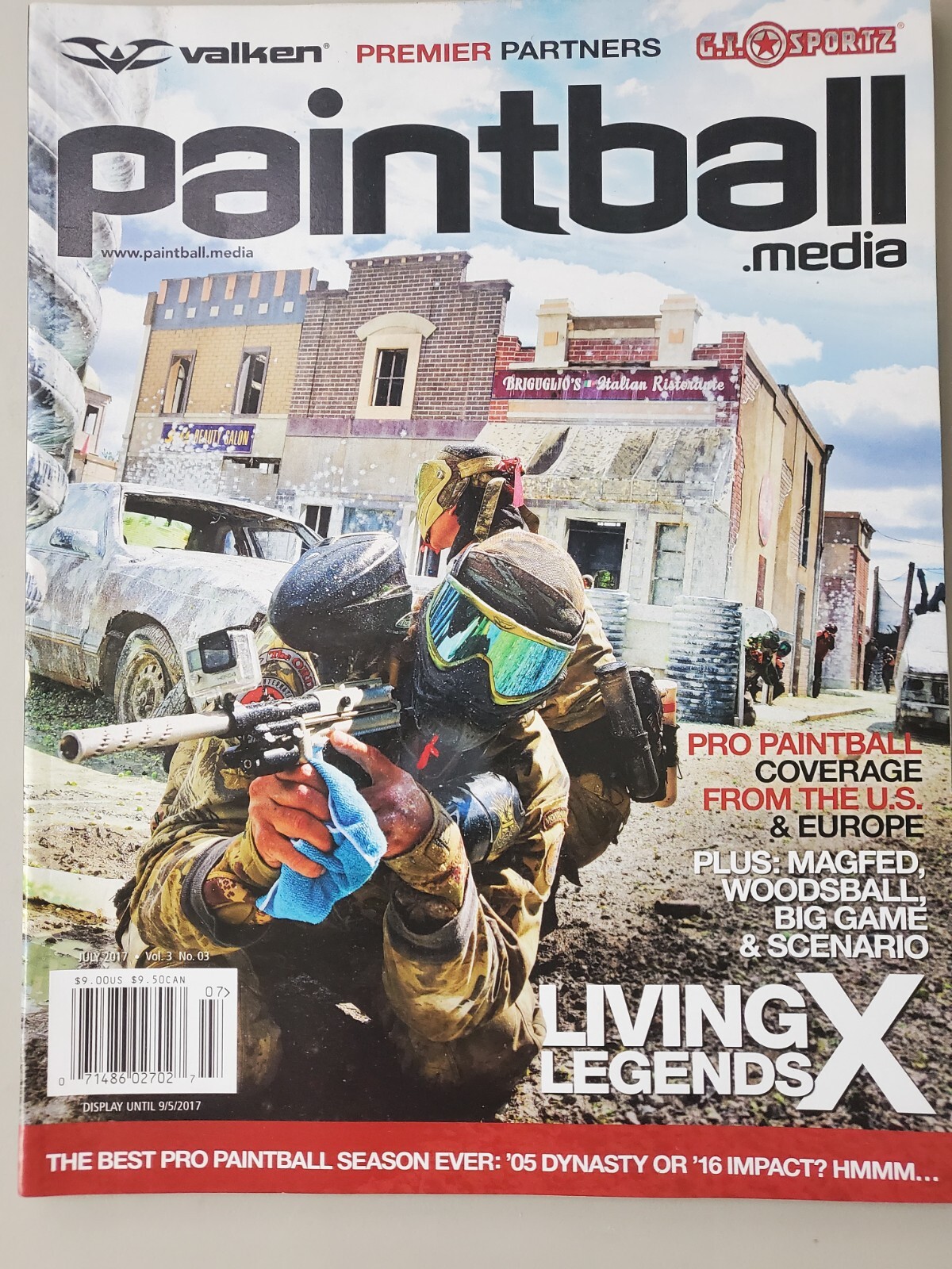Paintball.Media Print Magazine Fall 2017 - Legends, Magfed, NXL 160 glossy pages
