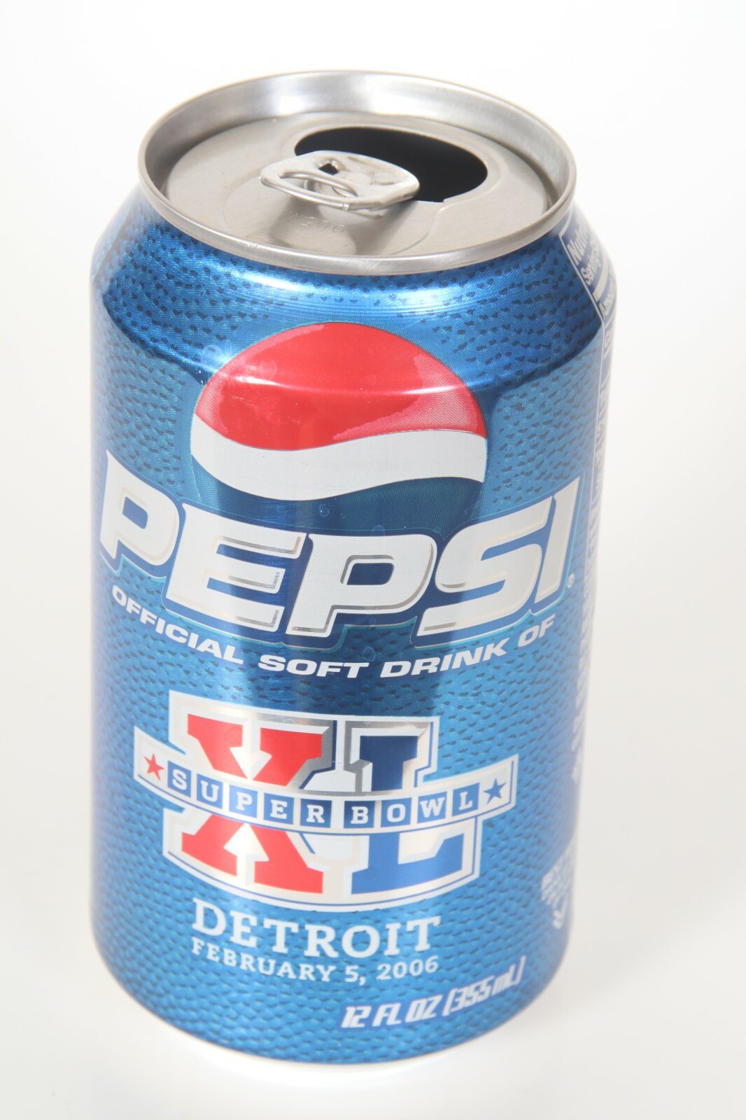 Pepsi soda can - Super Bowl XL