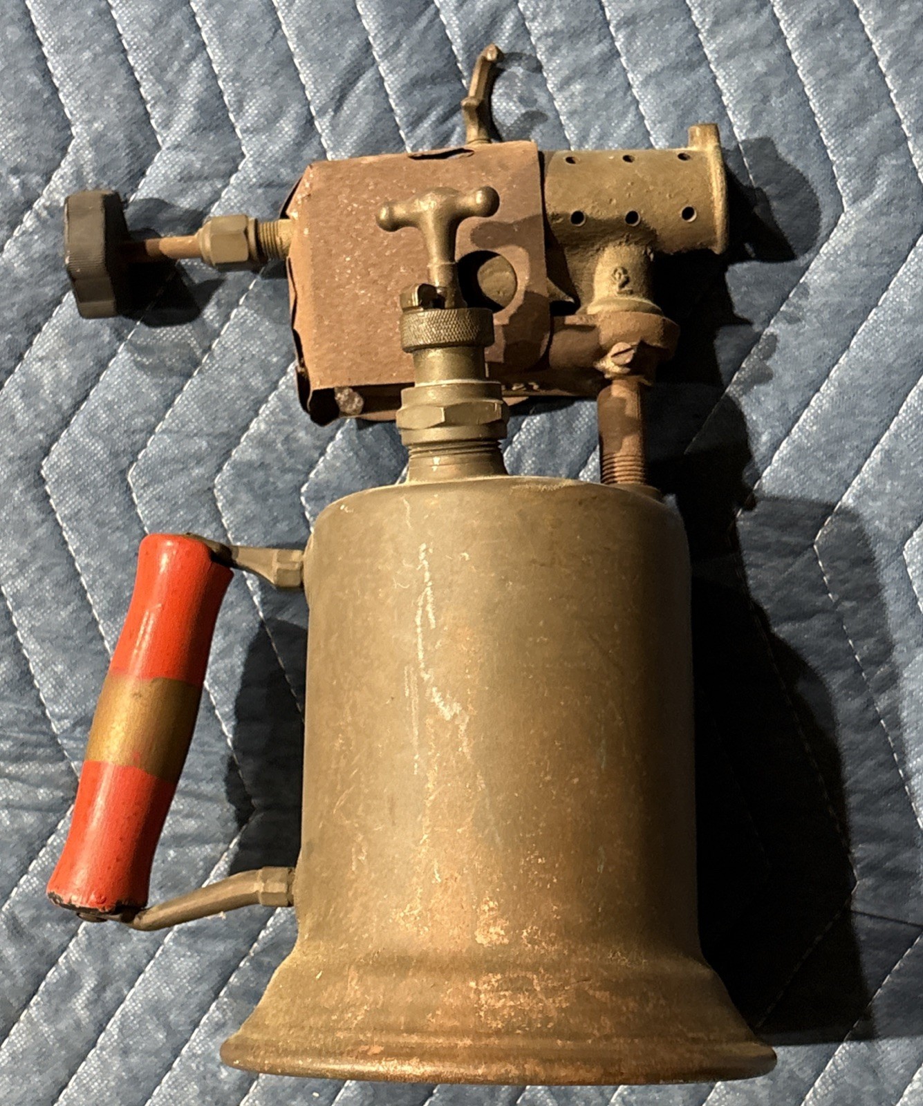 Antique Clayton & Lambert Blow Torch - Vintage Collectible - A-7827