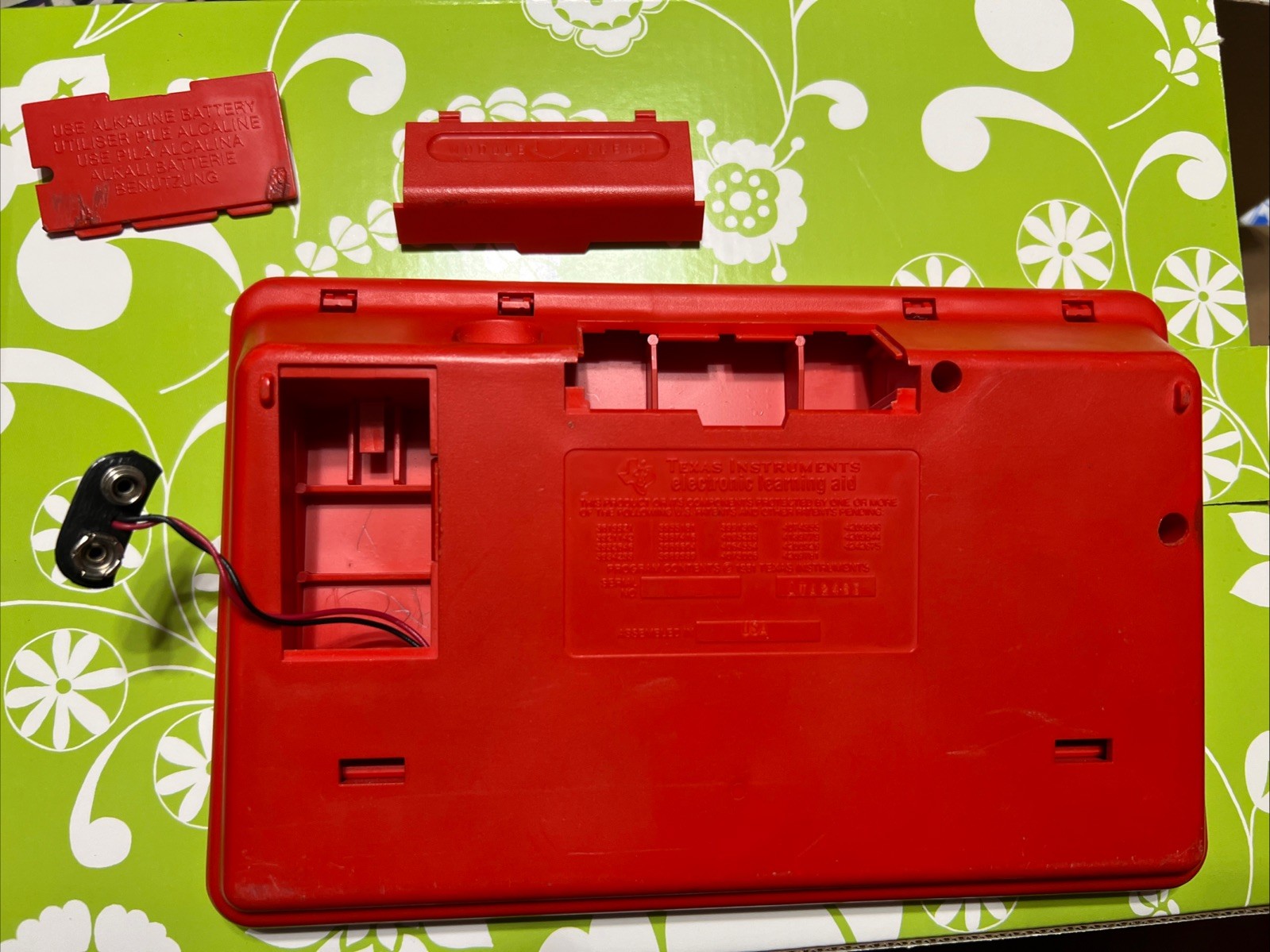 Rare Vintage Texas Instruments Speak & Spell Compact Tested And Working