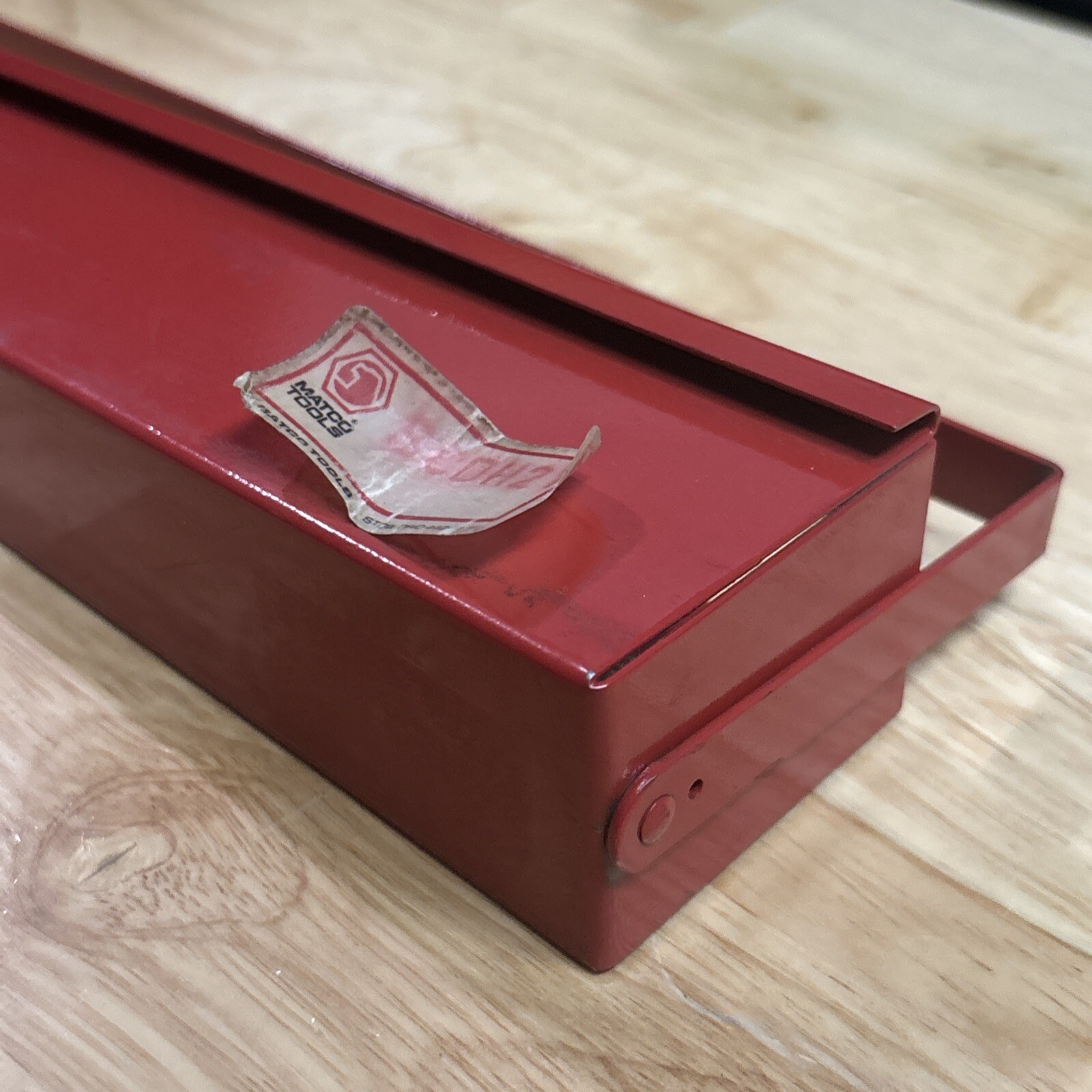 Matco Tools Socket Tray Holder Organizer Red for SAE Deep 11pc 1/2" Dr Set READ!