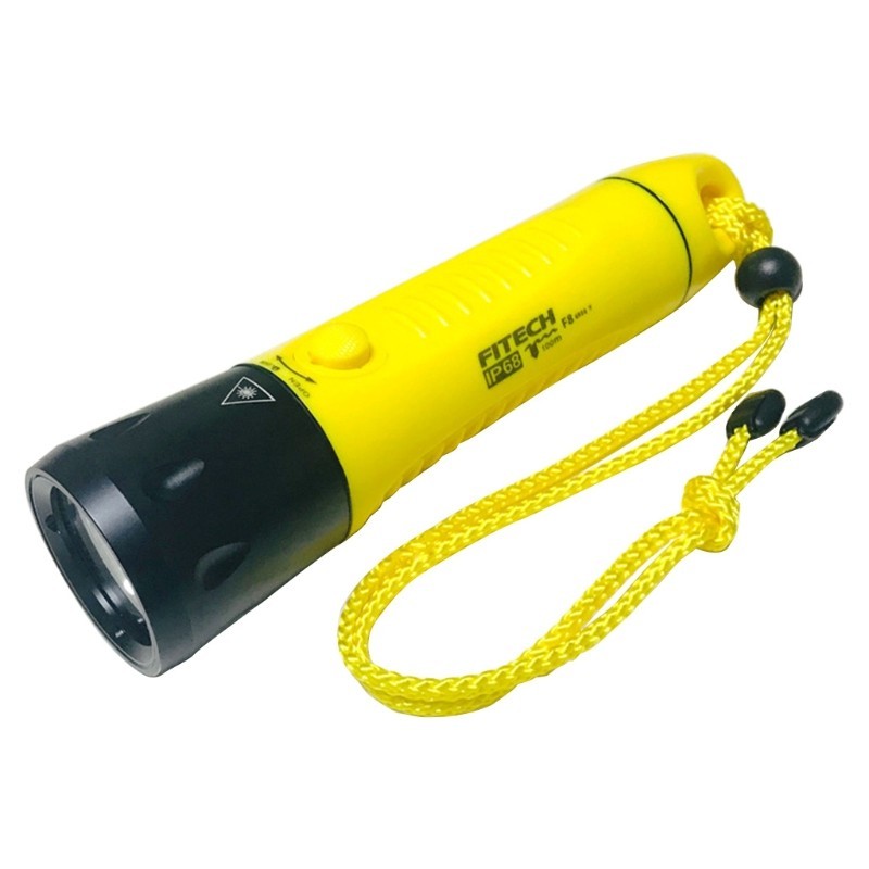 Diving Flashlight Bright LED Flashlanp Lights Safety Light Waterproof Underwater