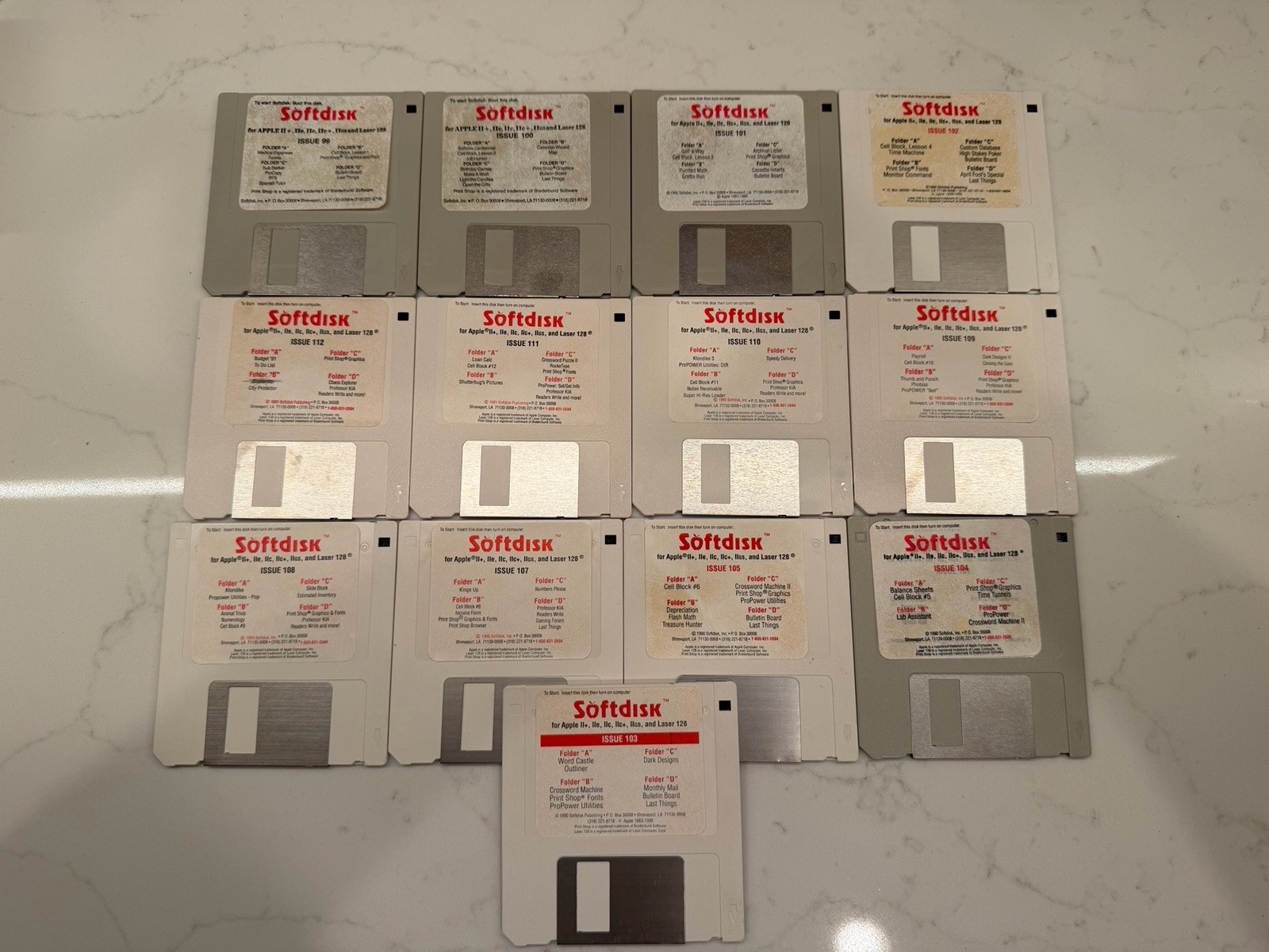 Softdisk Lot