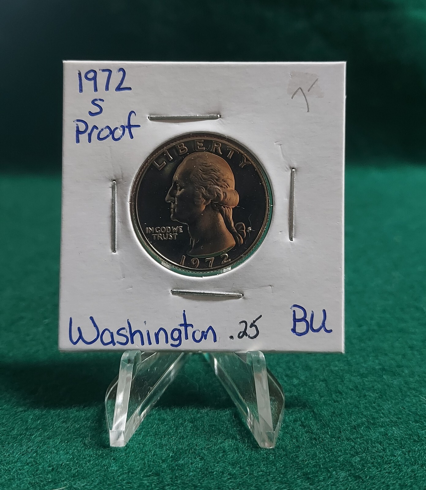 1972-S Washington Quarter Clad Proof