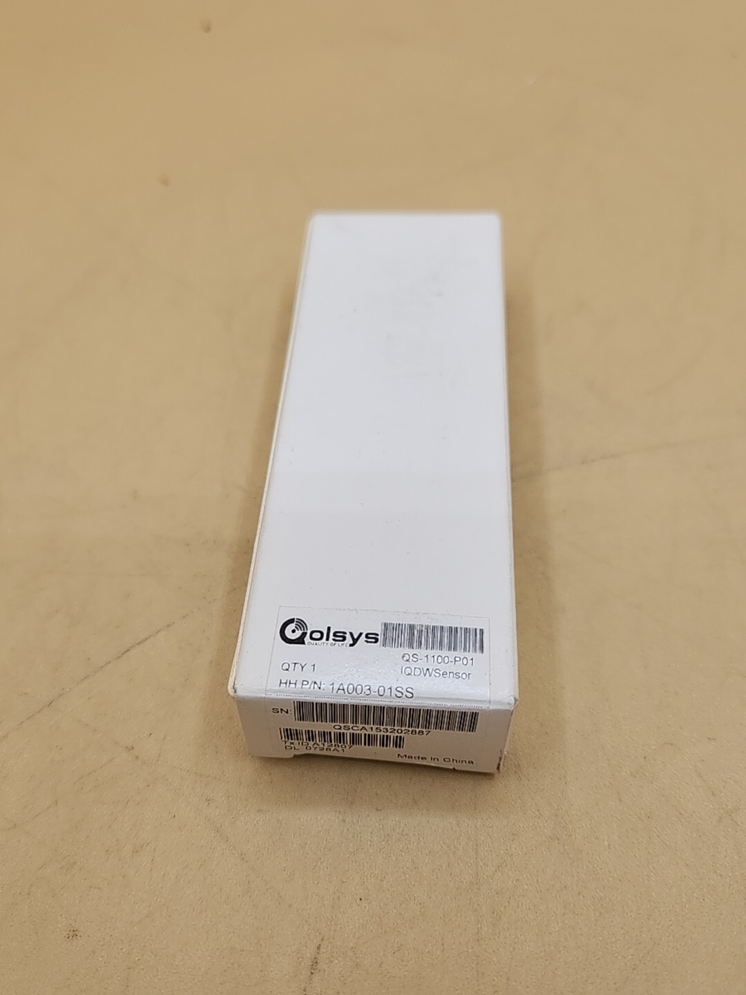 QOLSYS QS-1100-P01 Wireless Standard Door Window Transmitter White New