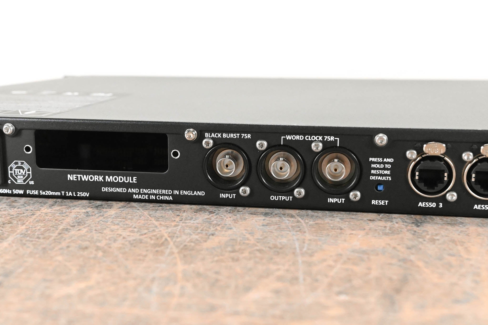 Klark Teknik DN9650 Digital Audio Network Bridge CG01FA1