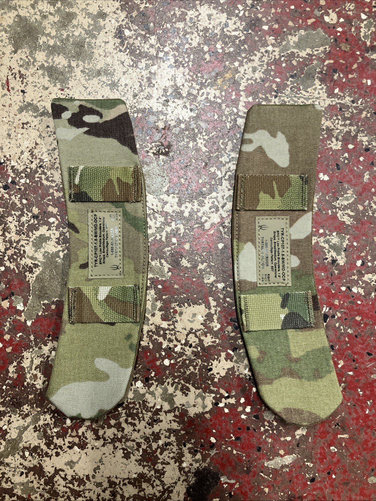 TYR Tactical EPIC Female Low Profile  Shoulder 1.5" Straps Multicam Small/Medium
