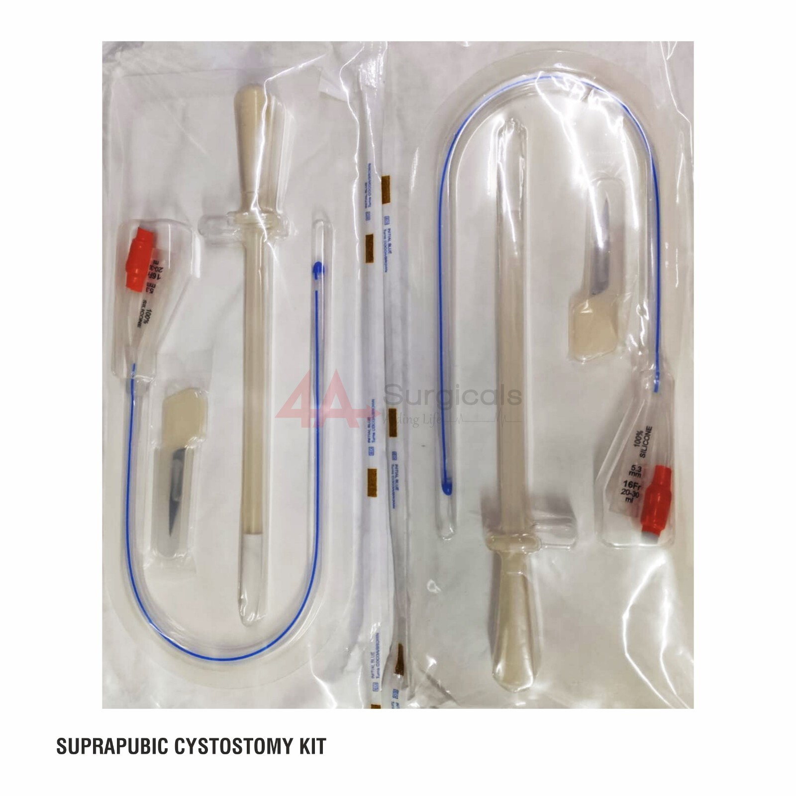 4A PCN Set 10Fr (Set of 5) + CYSTOSTOMY Set 16Fr (Set of 2)